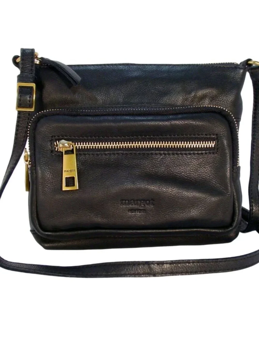 MARGOT New York Peyton $138 Leather Crossbody Bag - Picture 2 of 9